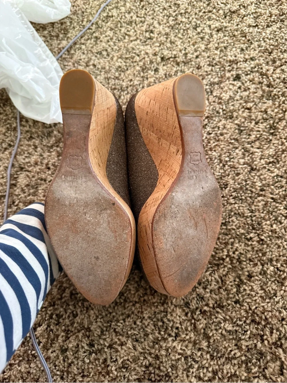 Stuart Weitzman elegant peep